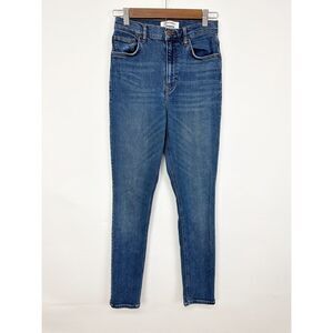 Reformation High & Skinny Jean Havana Wash Size 26